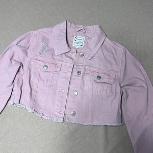 Stoosh Blush Denim Jacket Size L